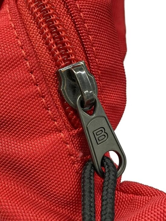 BALENCIAGA Explorer Beltpack 482389 Red Black Nylon Unisex Bum Bag main image 11